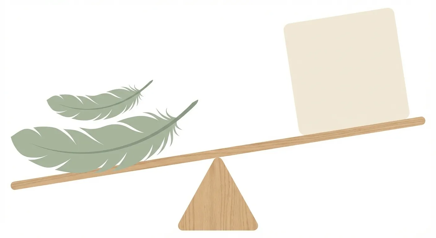 Warm illustration of parent and child breathing together, showing frequency beats duration concept