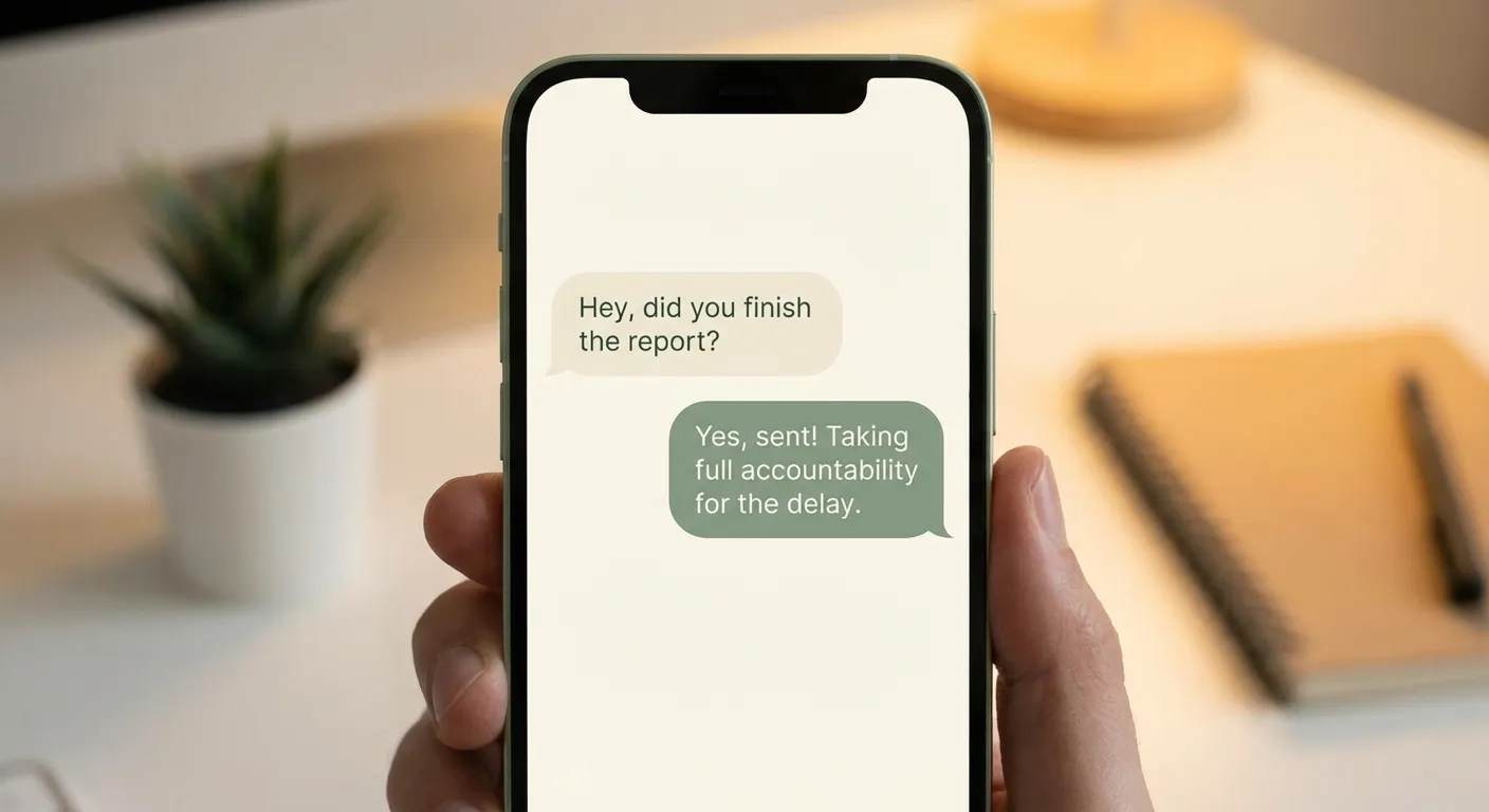 Warm illustration of a teen notebook with a rewritten goal transforming from vague to specific